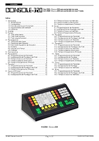 MANUALE Console 320 PAG0
