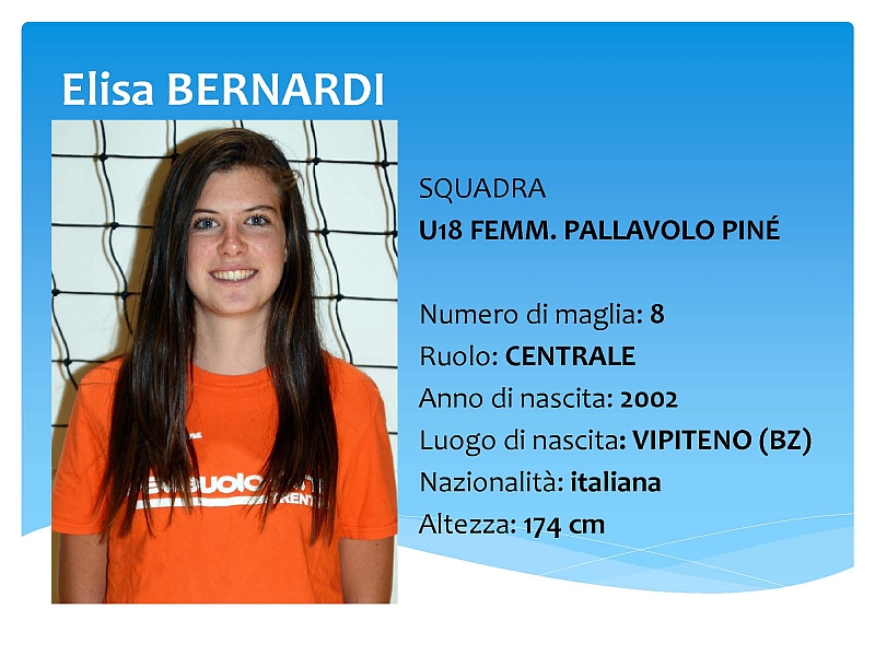 U18 Elisa BERNARDI