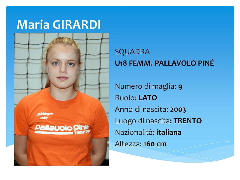 U18 Maria GIRARDI